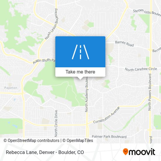 Rebecca Lane map