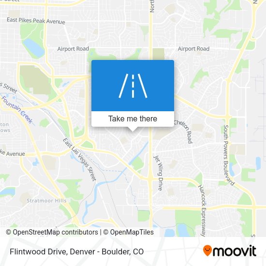 Flintwood Drive map