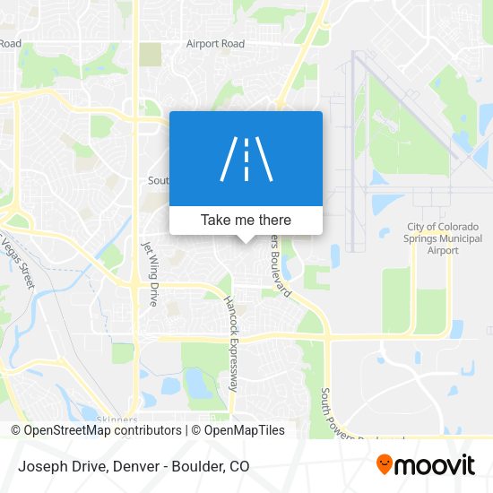 Joseph Drive map