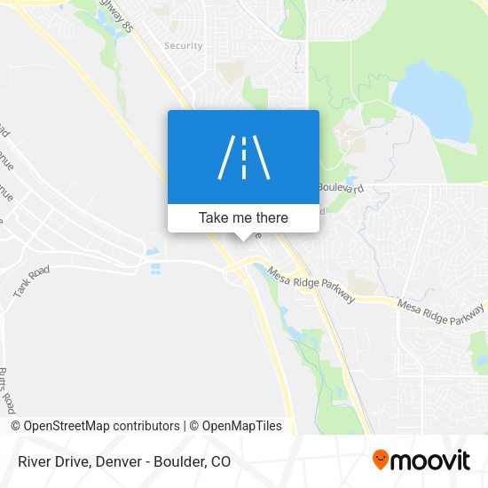 Mapa de River Drive