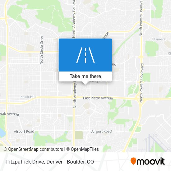 Mapa de Fitzpatrick Drive