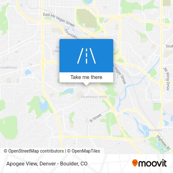 Mapa de Apogee View