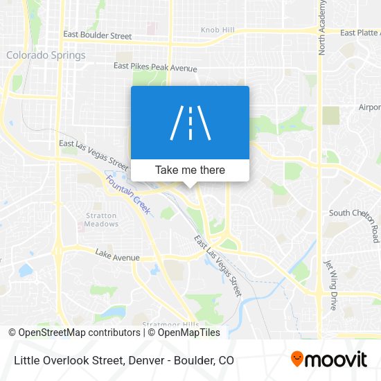 Little Overlook Street map