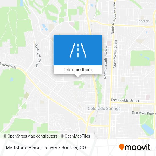 Marlstone Place map