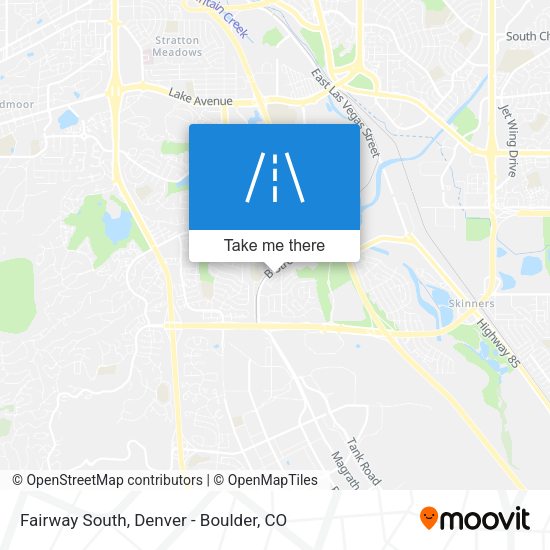 Fairway South map