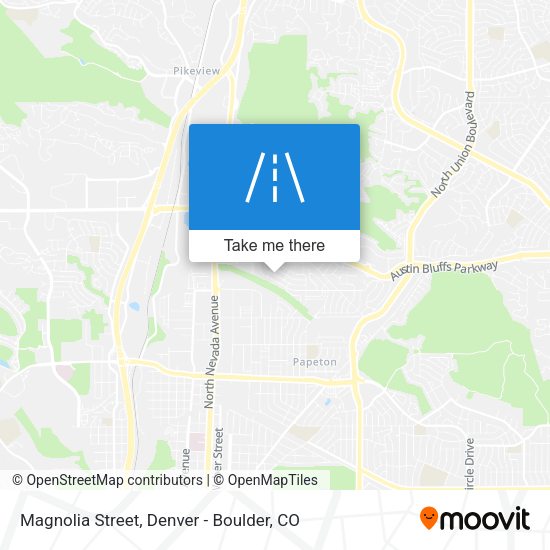 Mapa de Magnolia Street
