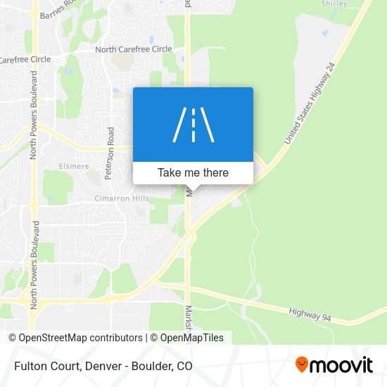 Fulton Court map