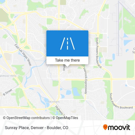 Sunray Place map