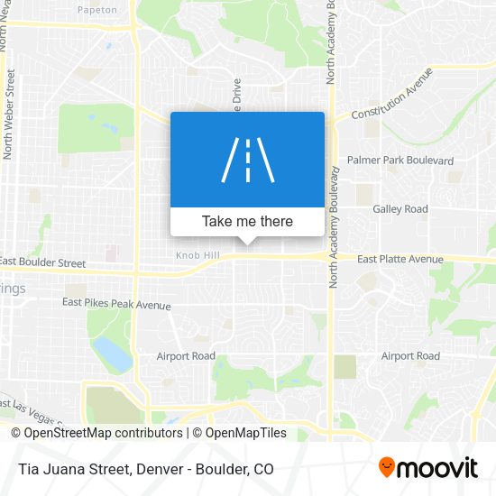 Mapa de Tia Juana Street