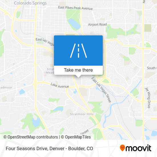 Four Seasons Drive map