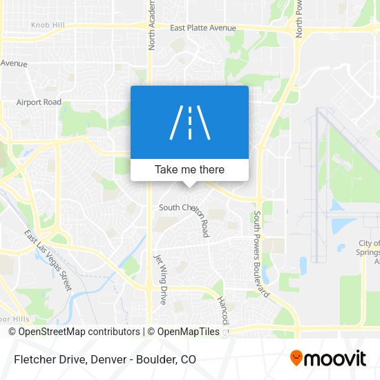 Mapa de Fletcher Drive