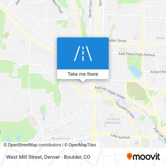 Mapa de West Mill Street