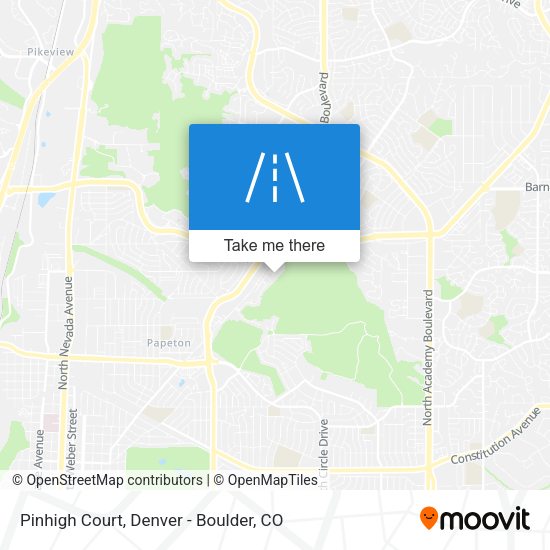 Mapa de Pinhigh Court