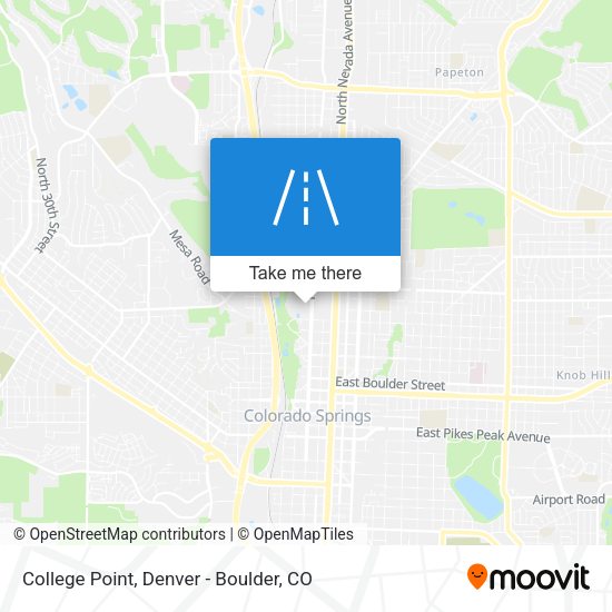 College Point map
