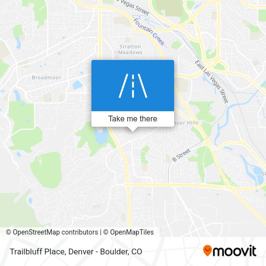 Mapa de Trailbluff Place
