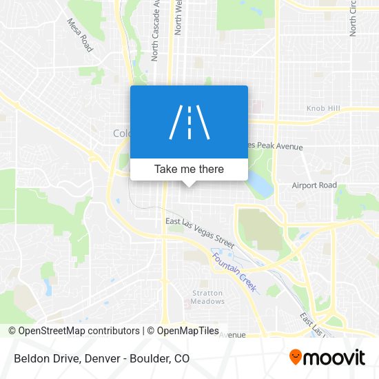 Beldon Drive map