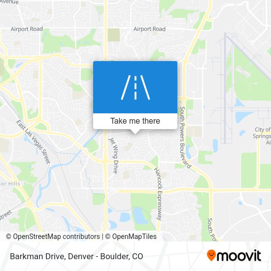 Barkman Drive map