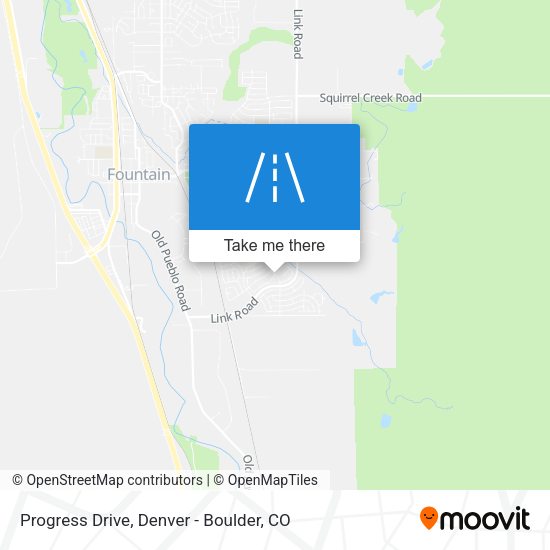Progress Drive map
