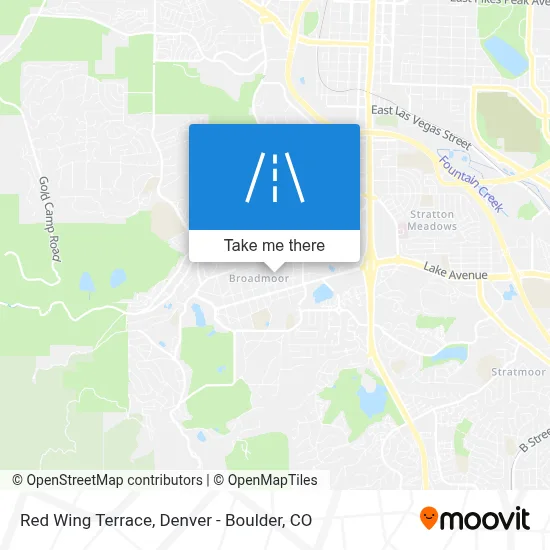 Red Wing Terrace map