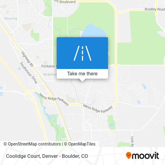 Coolidge Court map