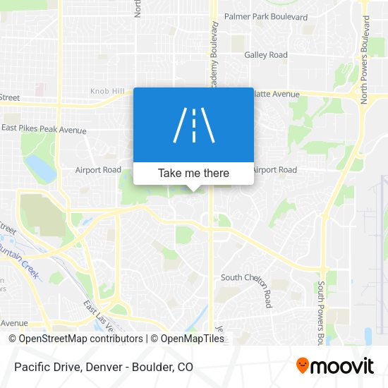 Pacific Drive map