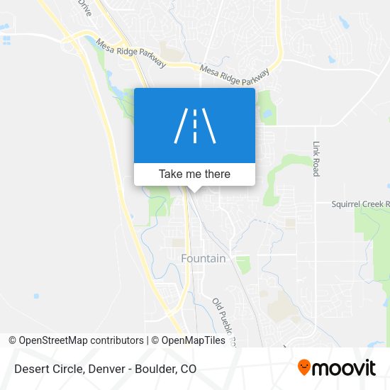 Mapa de Desert Circle