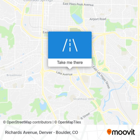 Mapa de Richards Avenue