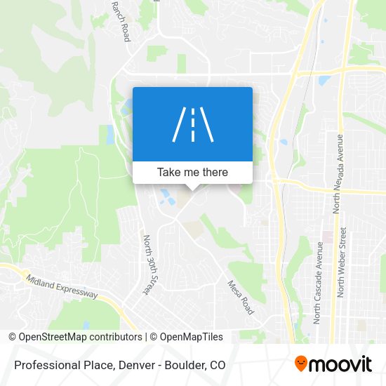Professional Place map