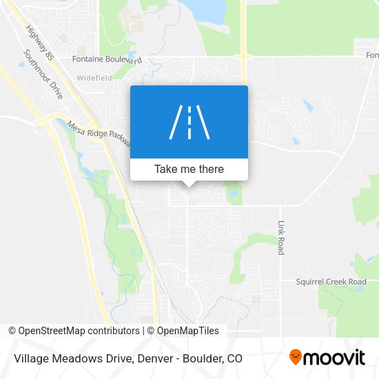 Mapa de Village Meadows Drive
