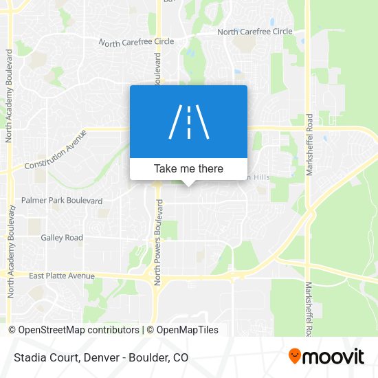 Stadia Court map