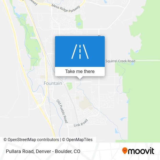 Mapa de Pullara Road
