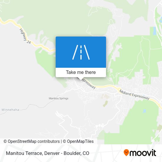 Mapa de Manitou Terrace