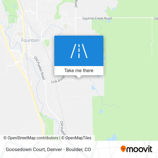 Goosedown Court map
