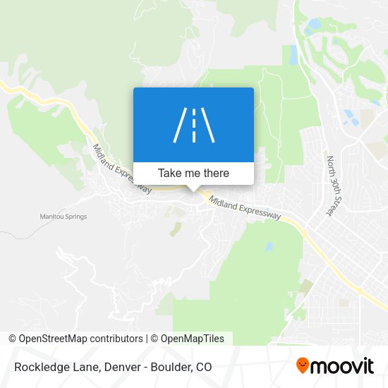 Rockledge Lane map