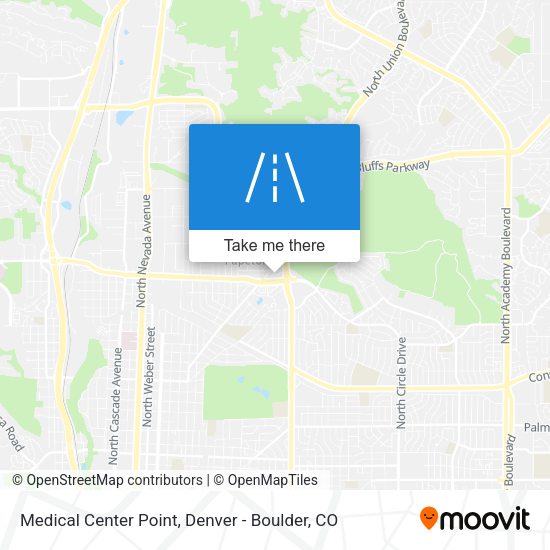 Medical Center Point map