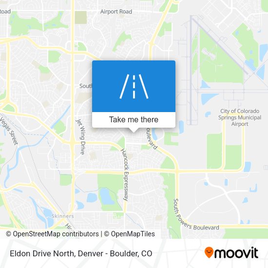Mapa de Eldon Drive North