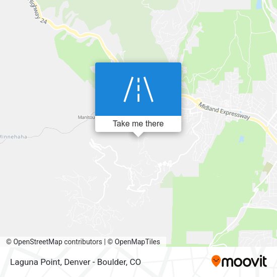 Laguna Point map