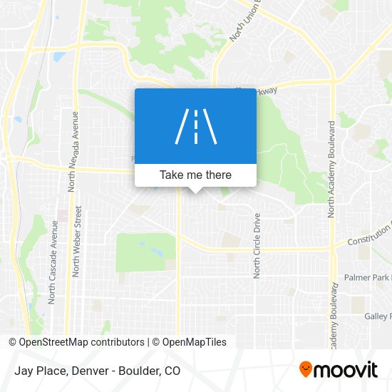 Mapa de Jay Place