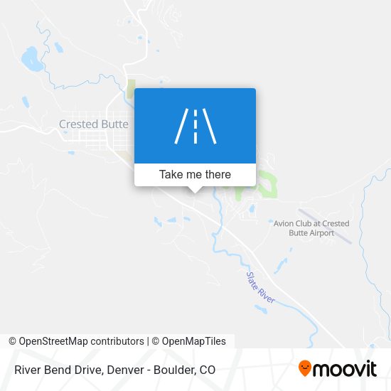 River Bend Drive map