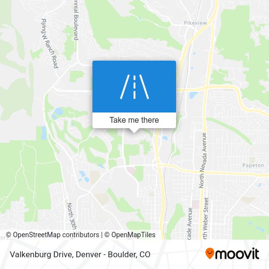 Mapa de Valkenburg Drive