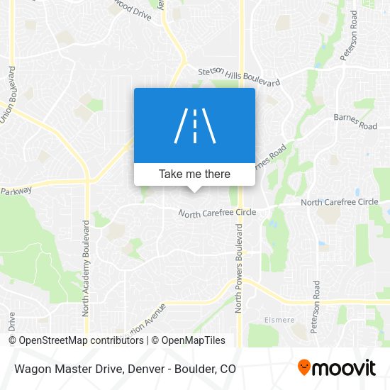 Wagon Master Drive map