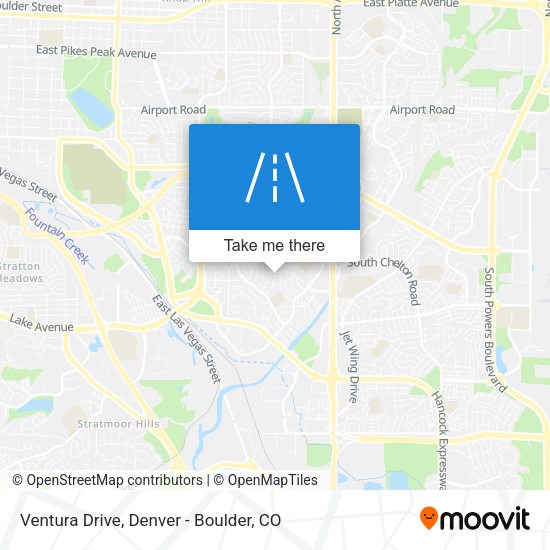 Ventura Drive map