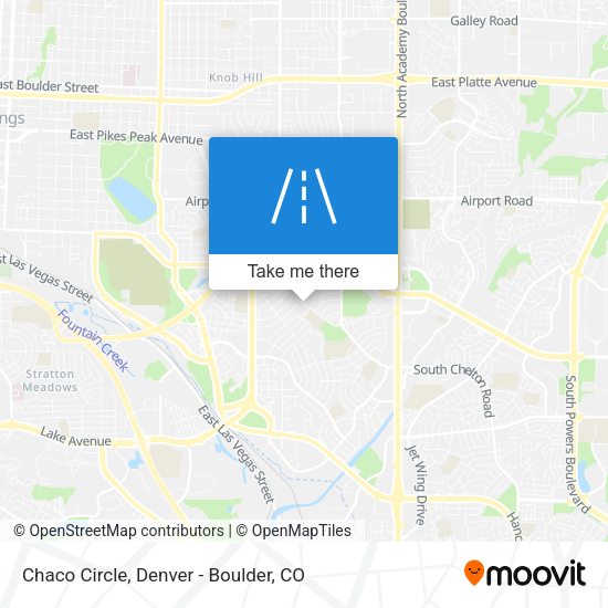 Chaco Circle map