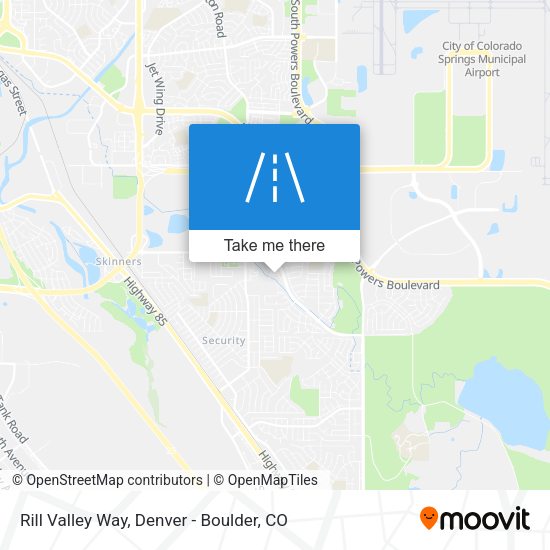 Mapa de Rill Valley Way