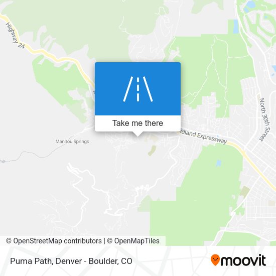 Mapa de Puma Path