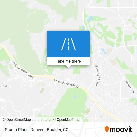 Studio Place map