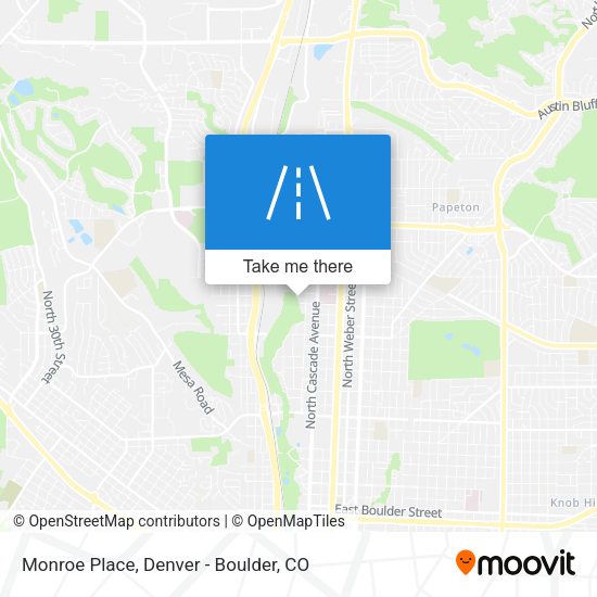 Monroe Place map