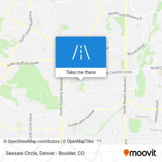 Mapa de Seesaw Circle