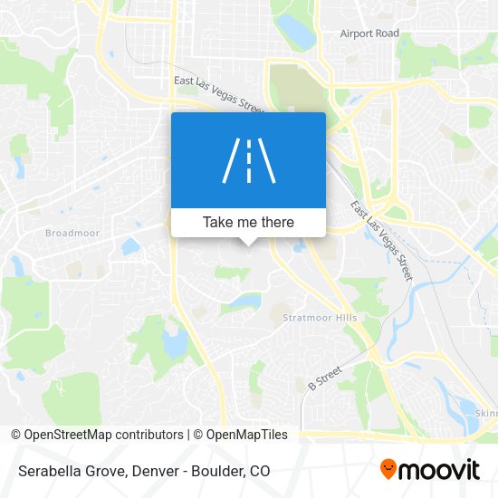 Serabella Grove map