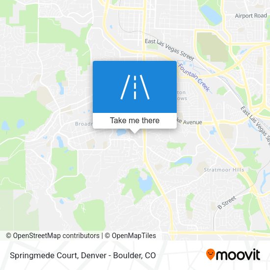 Springmede Court map
